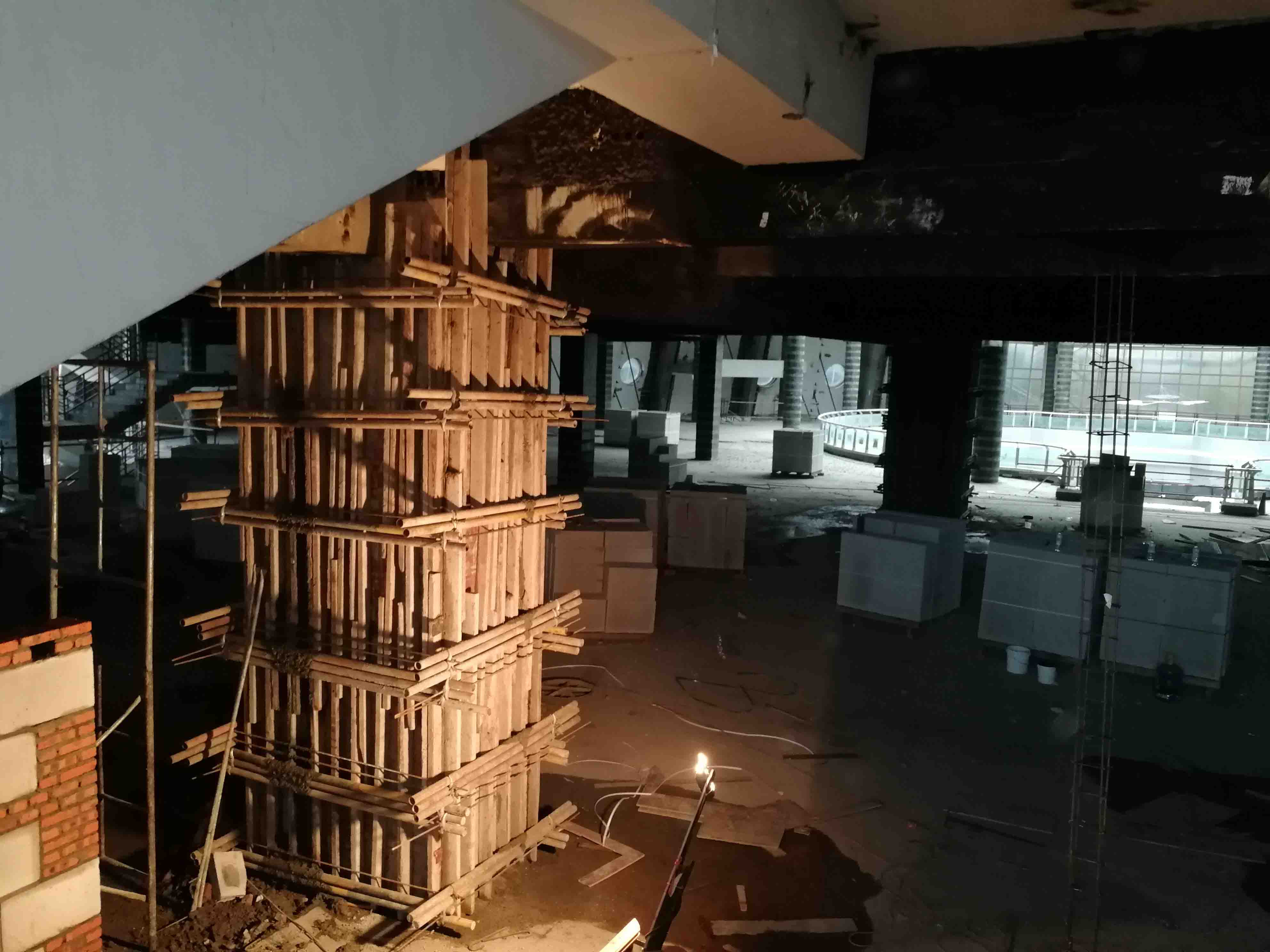 混凝土构件增大截面工程